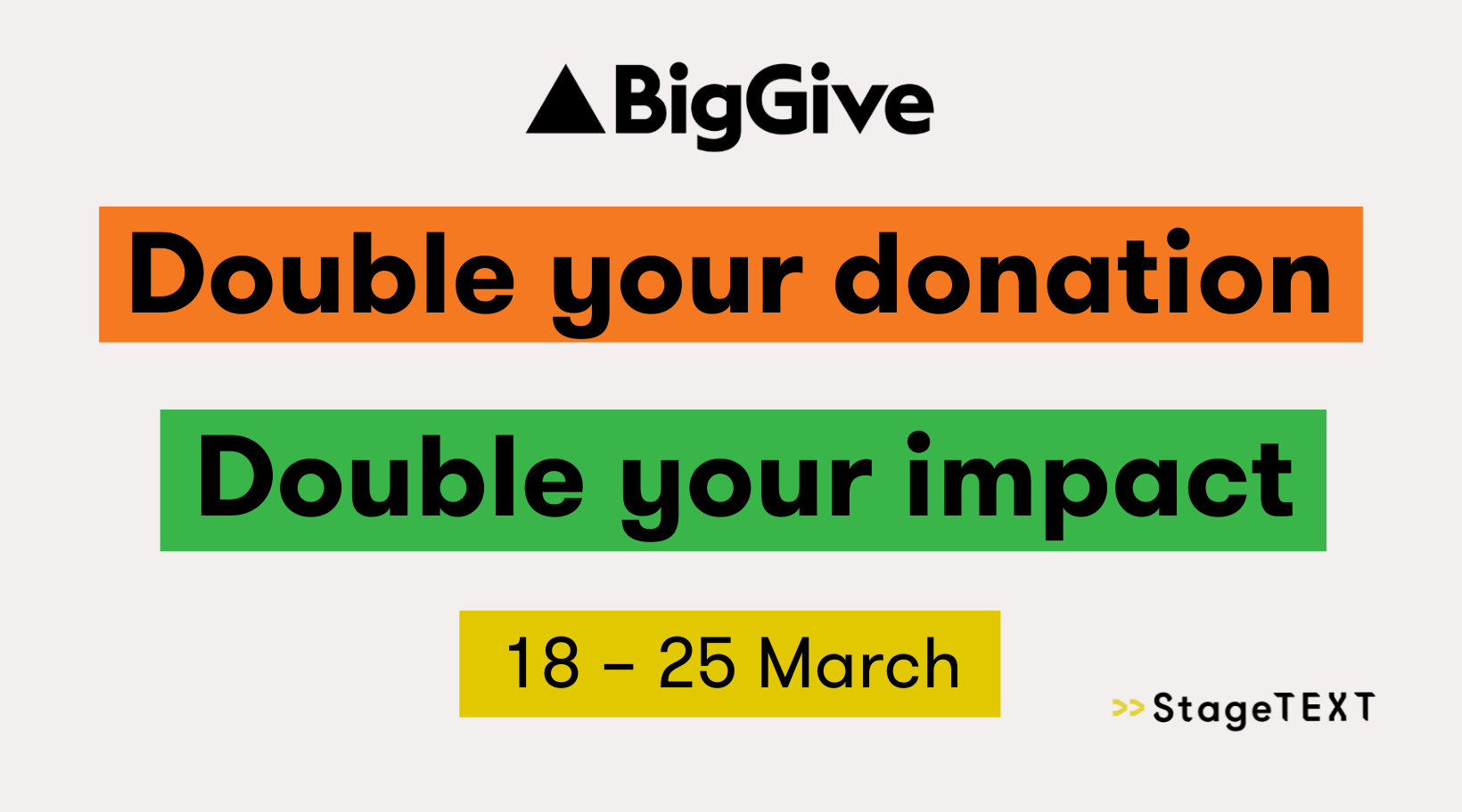 We’re taking part: The Big Give Arts for Impact Fund